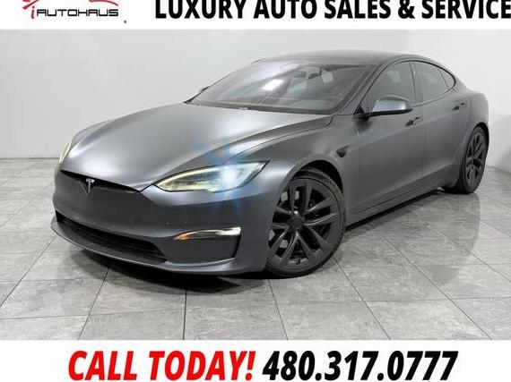 TESLA MODEL S 2021 5YJSA1E55MF434292 image